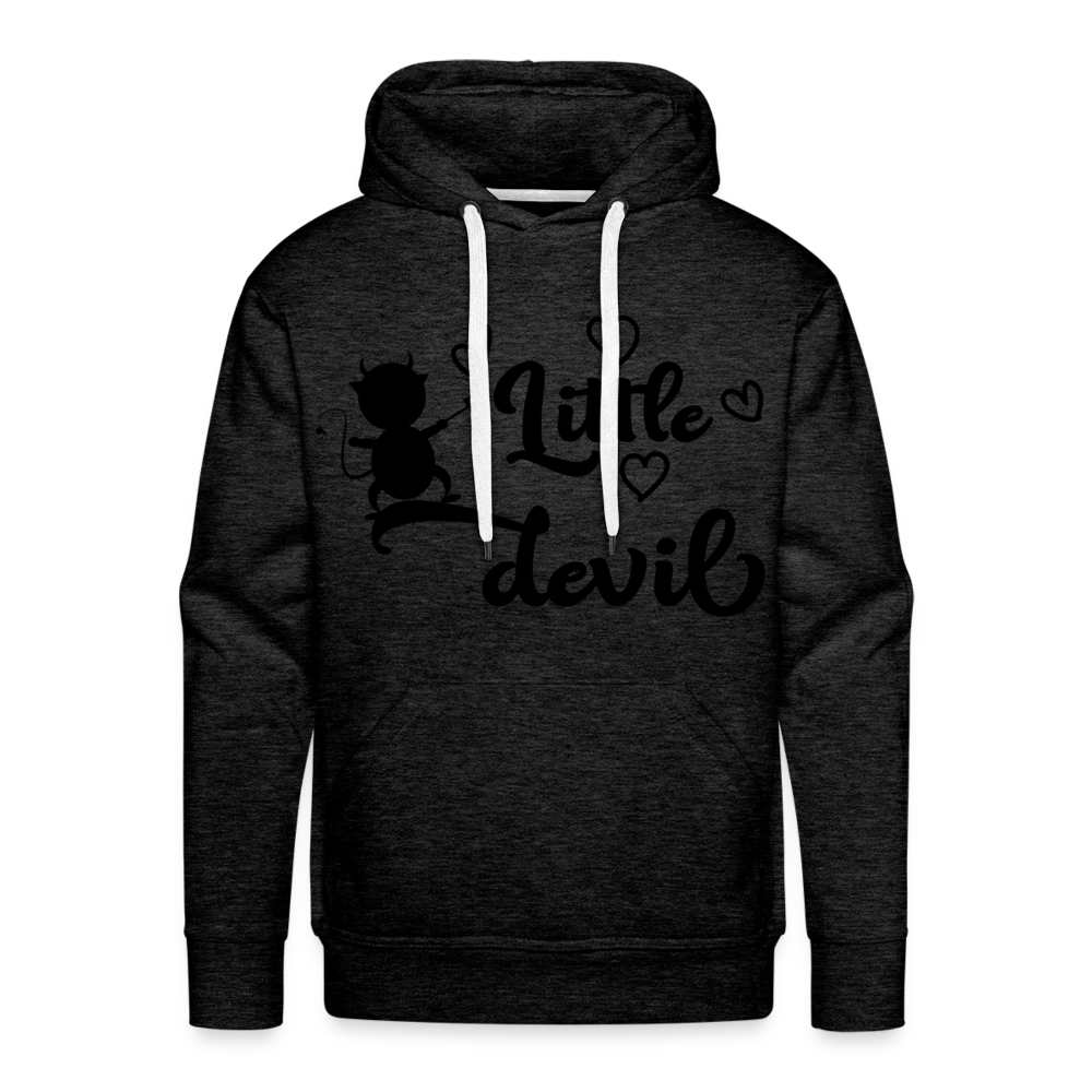 LITTLE DEVIL Premium Hoodie - charcoal grey