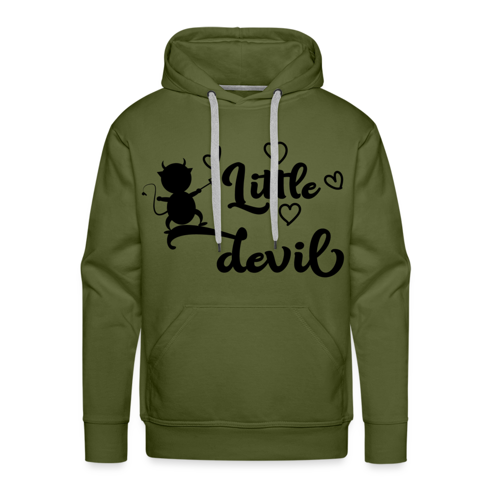 LITTLE DEVIL Premium Hoodie - olive green