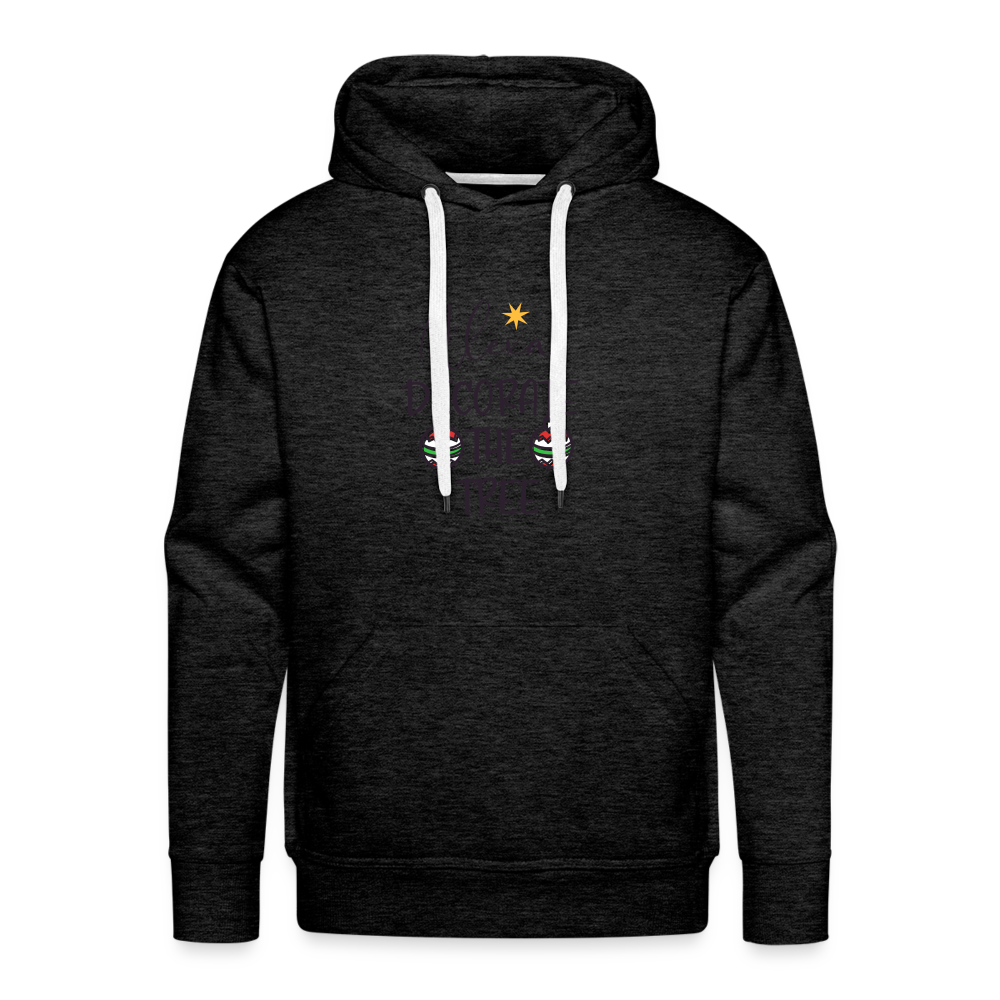 ALEXA DECORATE THE TREE Premium Hoodie - charcoal grey