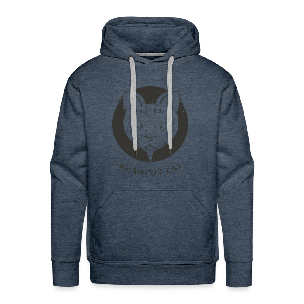 KRAMPUS Premium Hoodie - heather denim