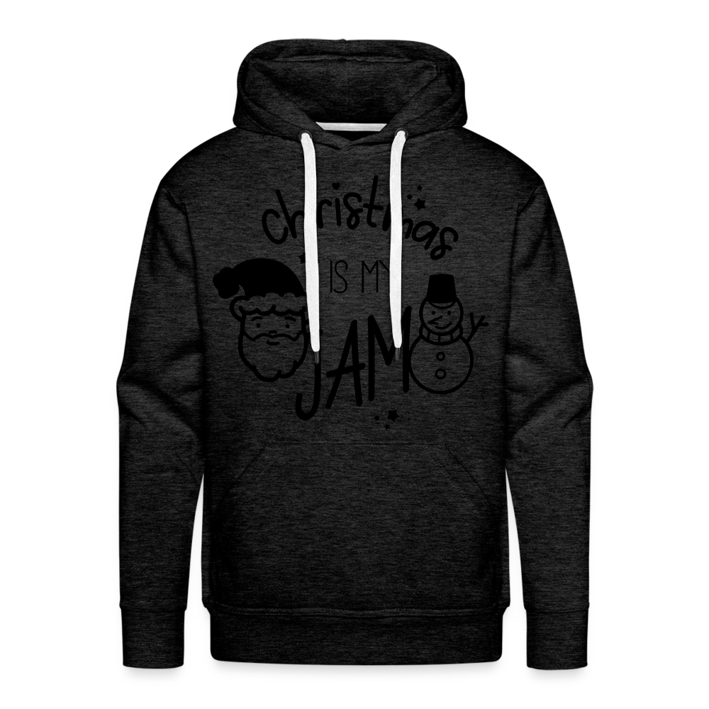 CHRISTMAS IS MY JAM Premium Hoodie - charcoal grey