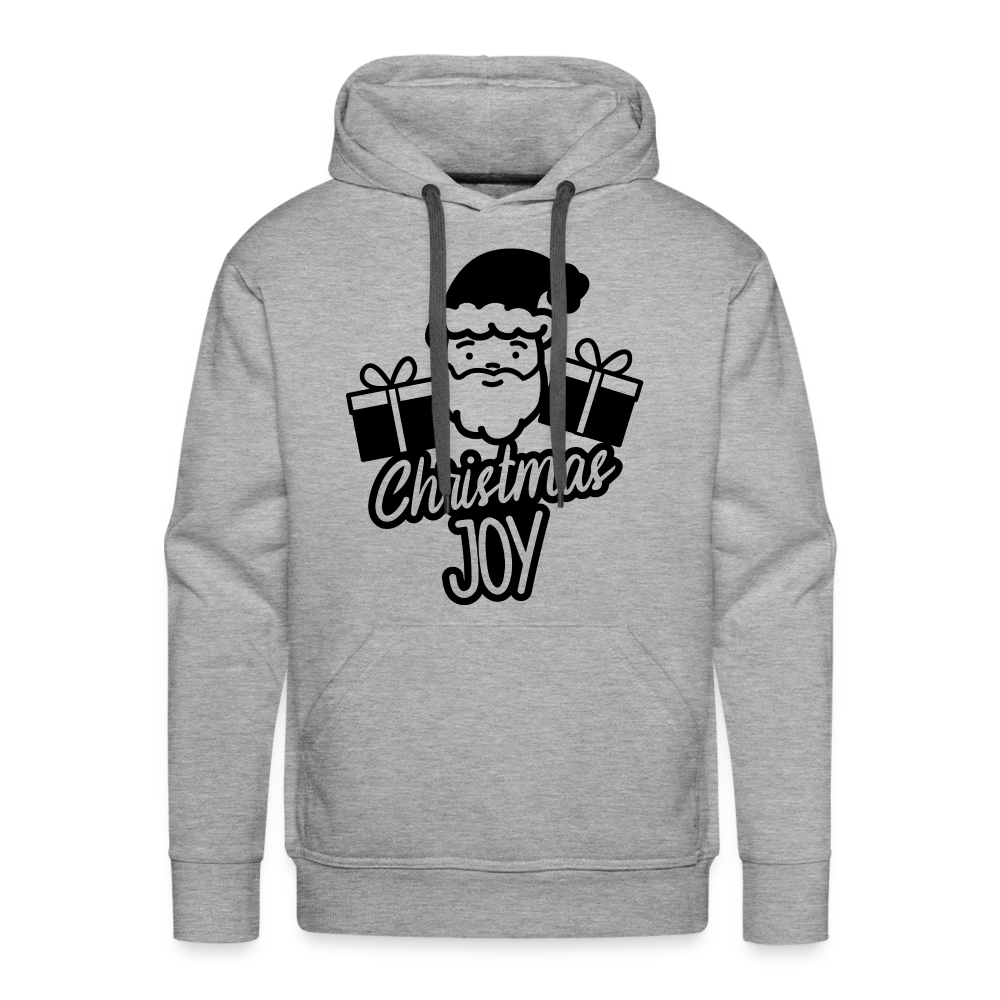 CHRISTMAS JOY Premium Hoodie - heather grey