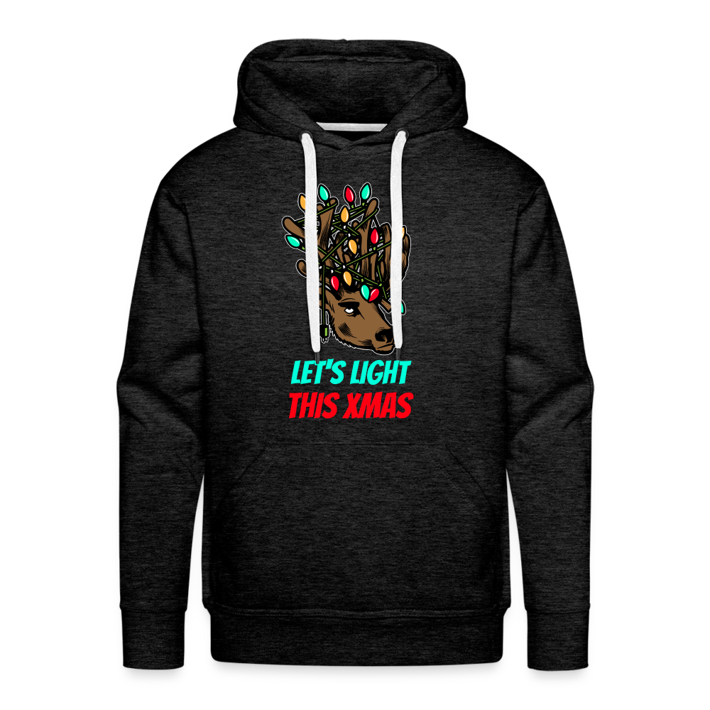 LET'S LIGHT  Premium Hoodie - charcoal grey