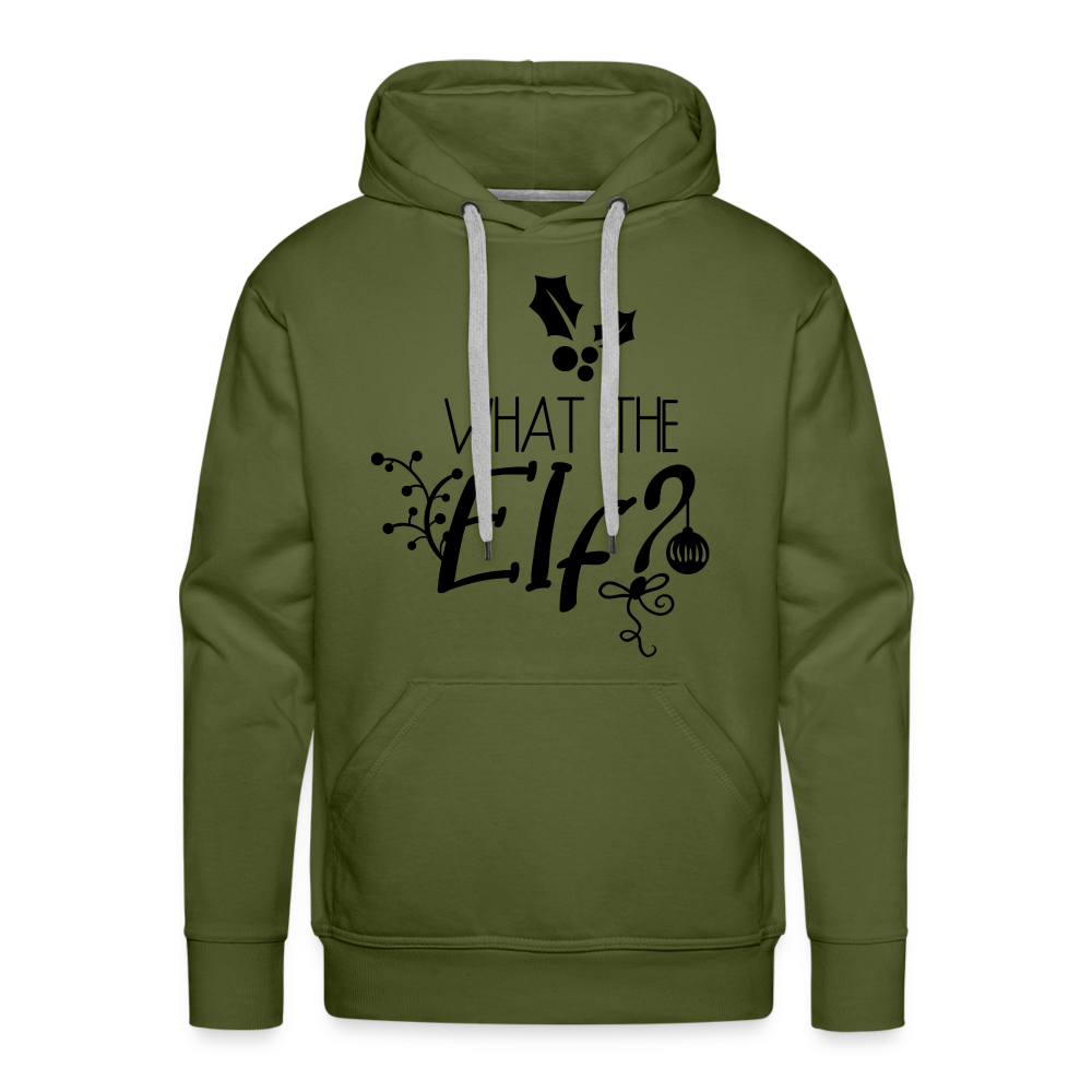 WHAT THE ELF Premium Hoodie - olive green