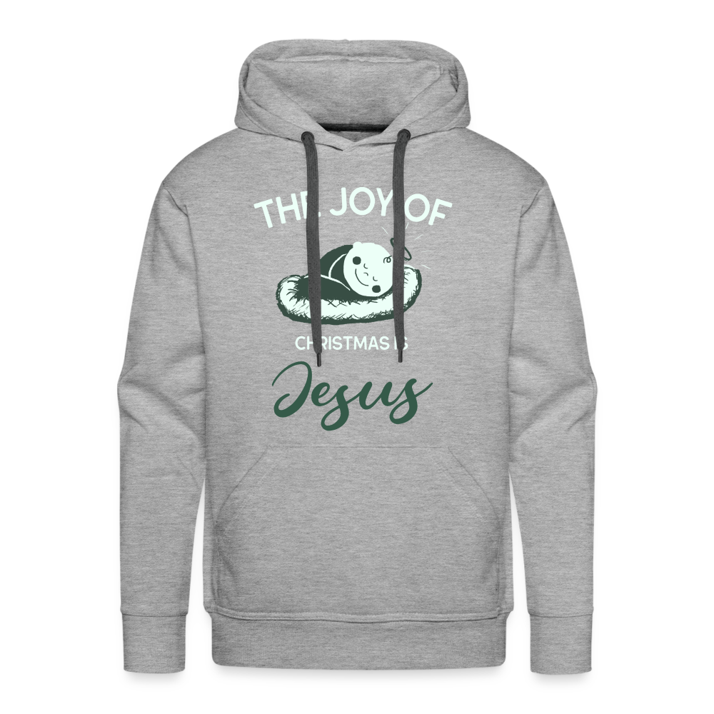 THE JOY OF Premium Hoodie - heather grey