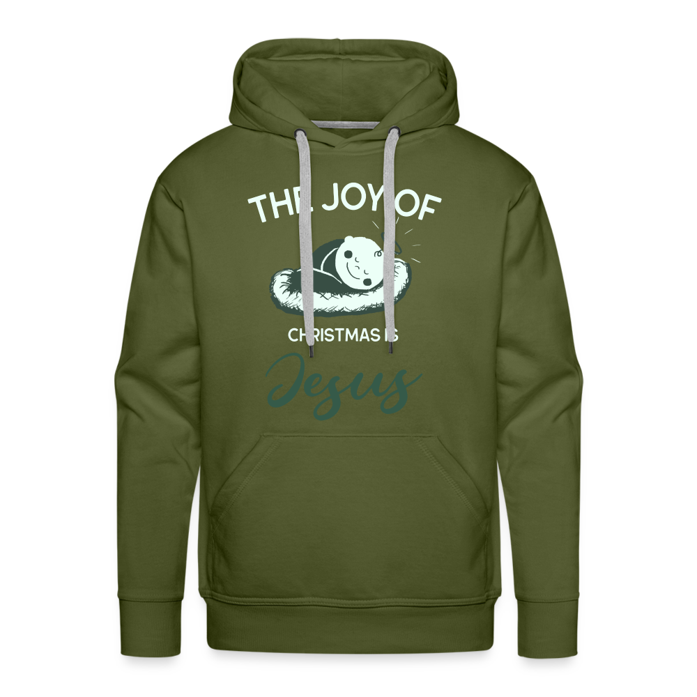 THE JOY OF Premium Hoodie - olive green