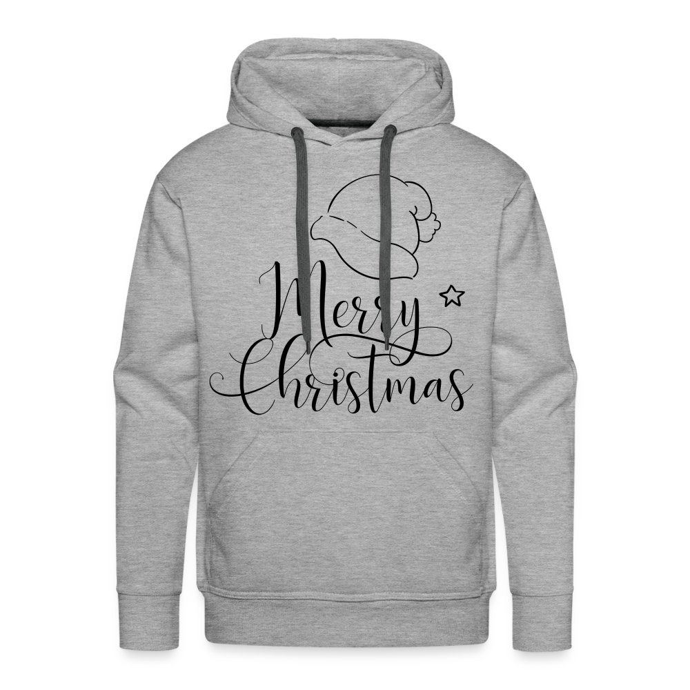 MERRY CHRISTMAS Premium Hoodie - heather grey