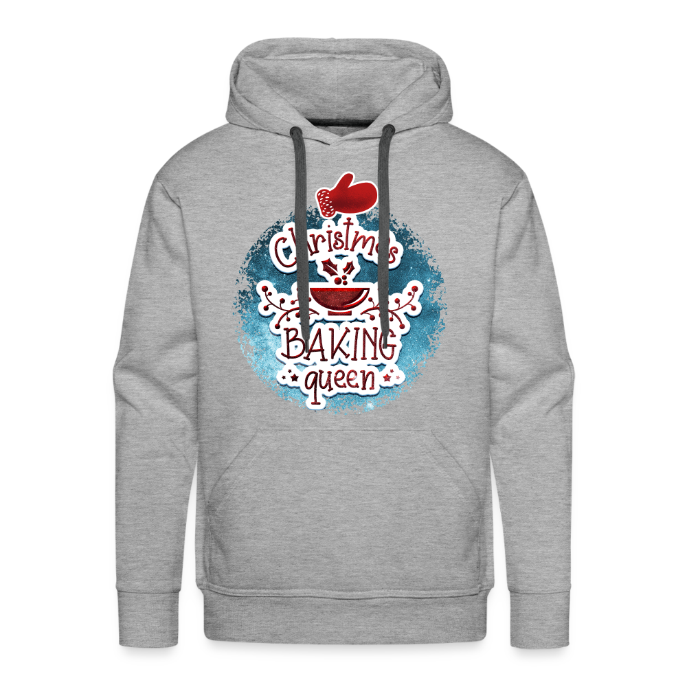 BAKING QUEEN Premium Hoodie - heather grey