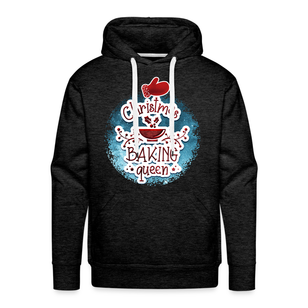 BAKING QUEEN Premium Hoodie - charcoal grey