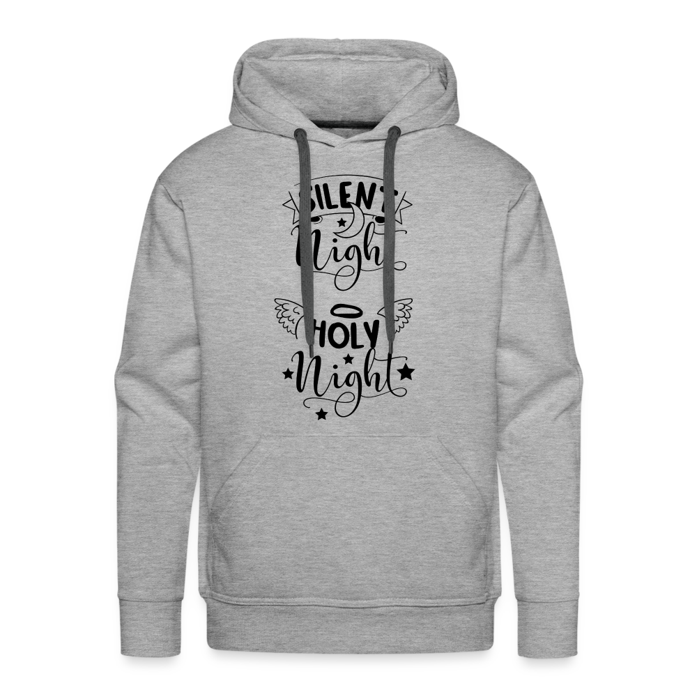 SILENT NIGHT Premium Hoodie - heather grey