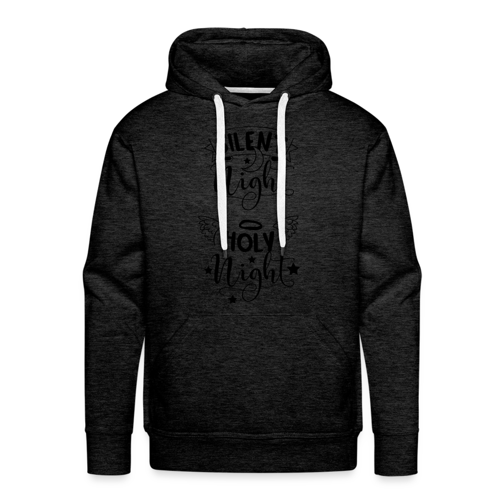 SILENT NIGHT Premium Hoodie - charcoal grey