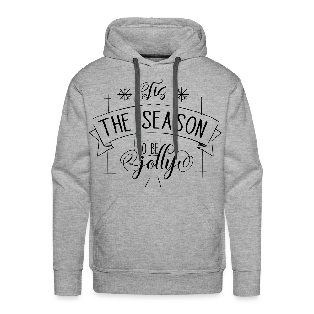 TIS THE SEASON Premium Hoodie - heather grey