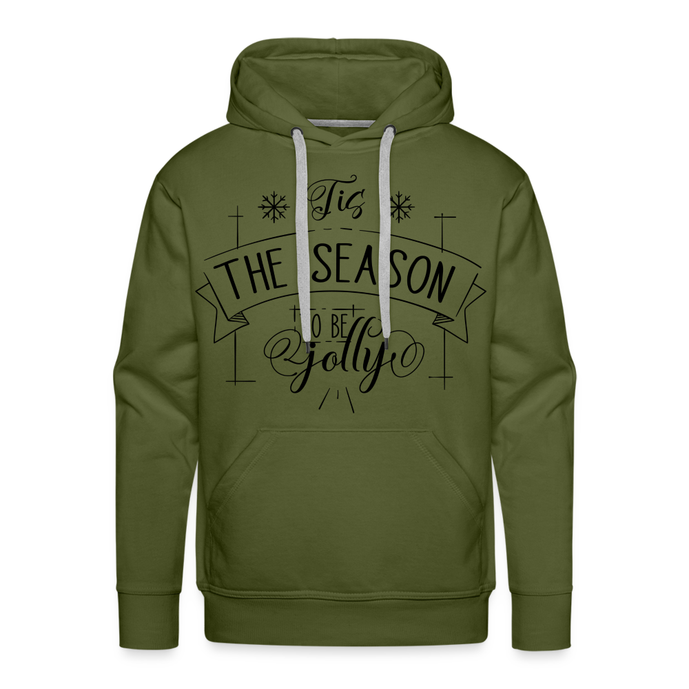 TIS THE SEASON Premium Hoodie - olive green