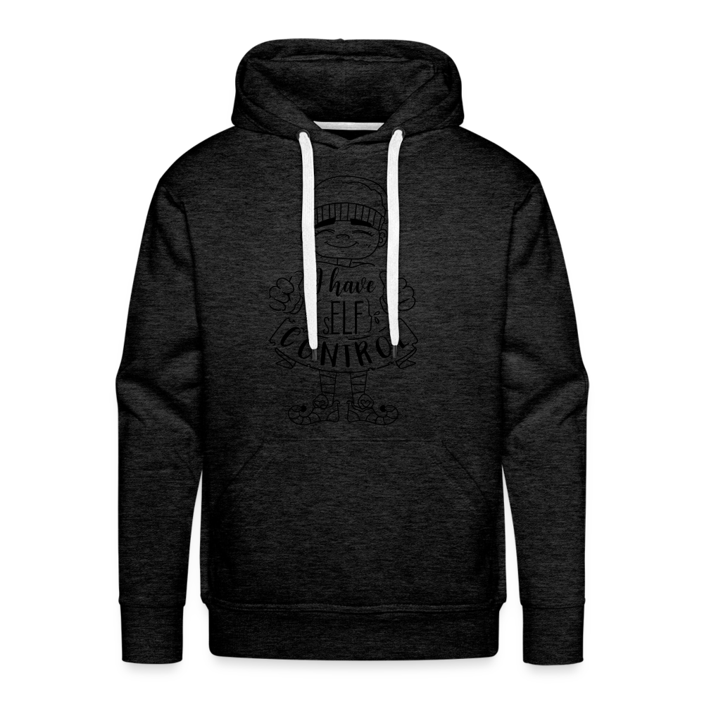 I HAVE ELF CONTROL Premium Hoodie - charcoal grey