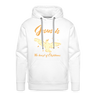 JESUS IS Premium Hoodie - white