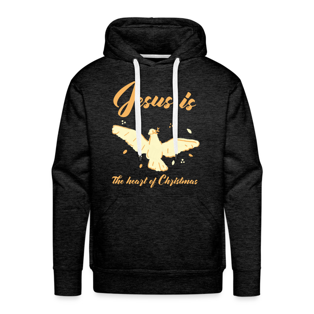 JESUS IS Premium Hoodie - charcoal grey