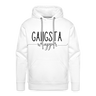 GANGSTA Premium Hoodie - white