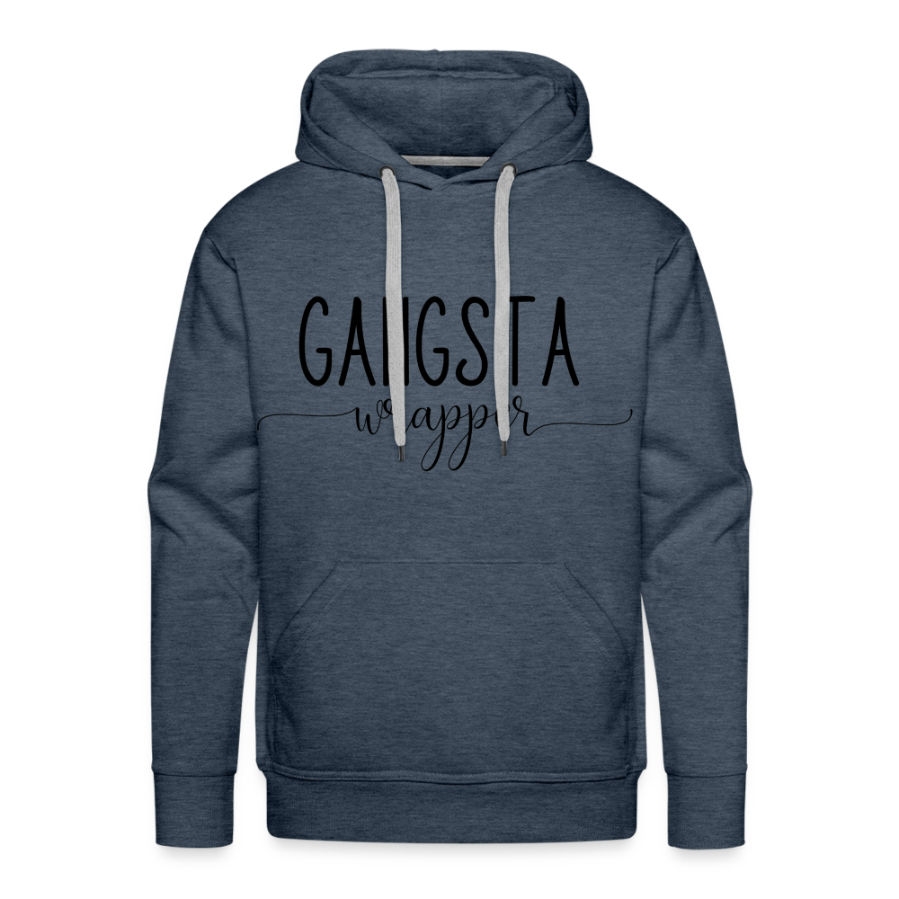 GANGSTA Premium Hoodie - heather denim