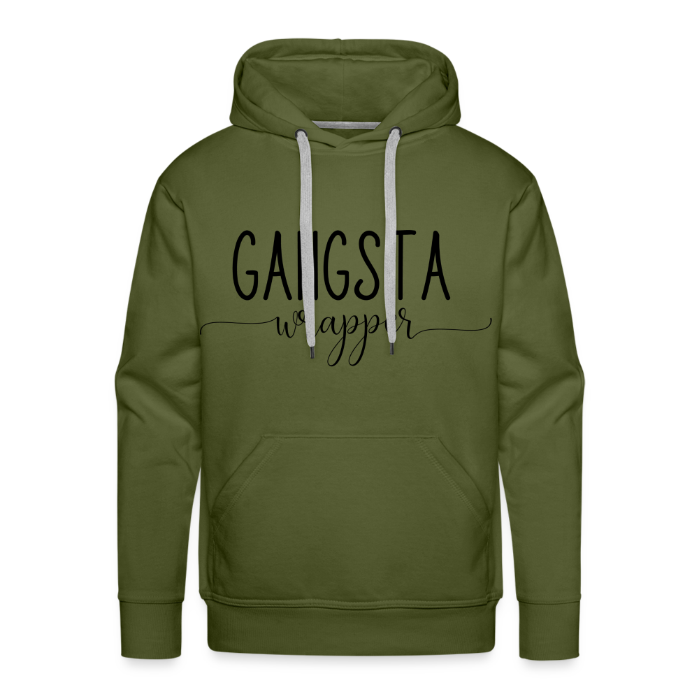 GANGSTA Premium Hoodie - olive green