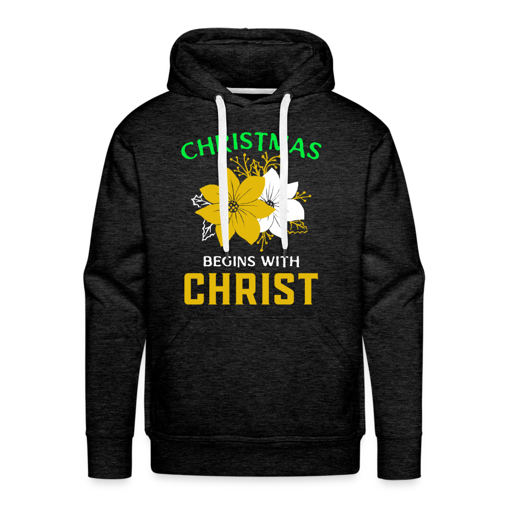 CHRIST Premium Hoodie - charcoal grey