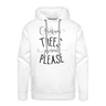 TREES PLEASE Premium Hoodie - white