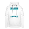 HUG ME Premium Hoodie - white