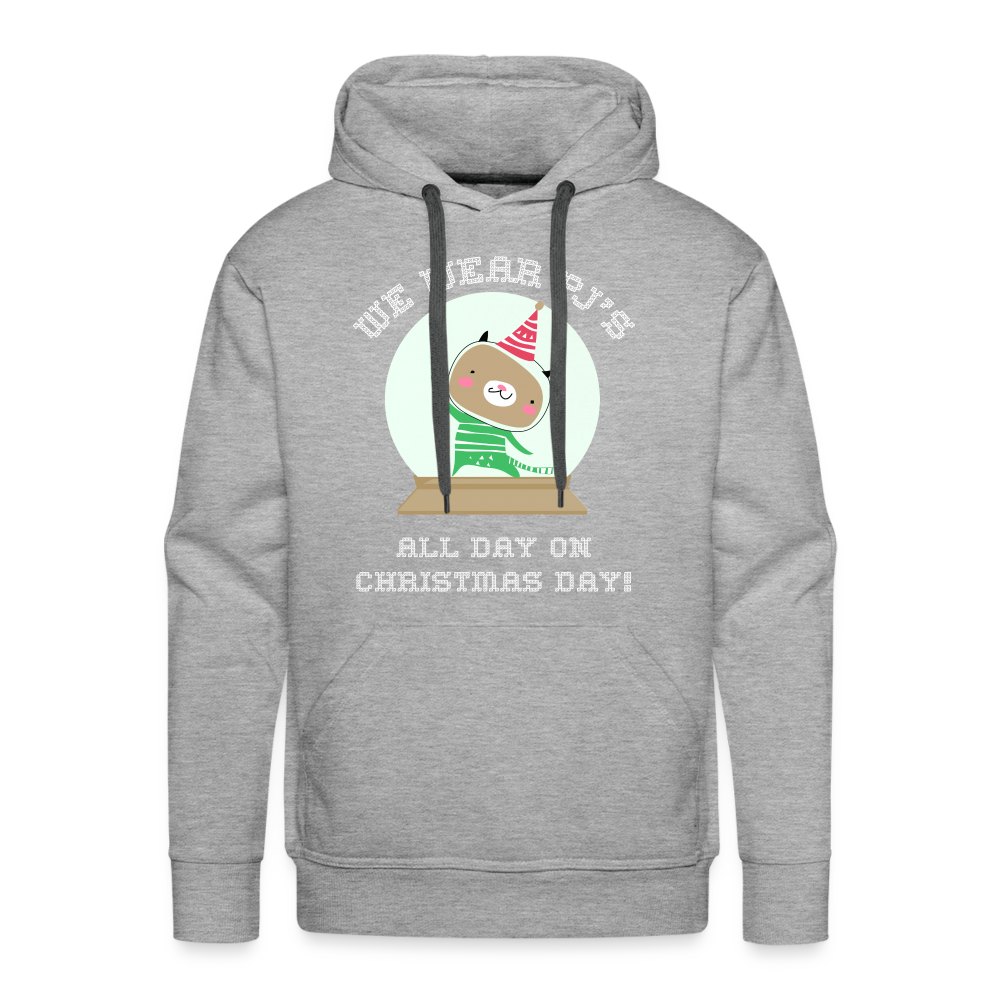 PJ'S Premium Hoodie - heather grey