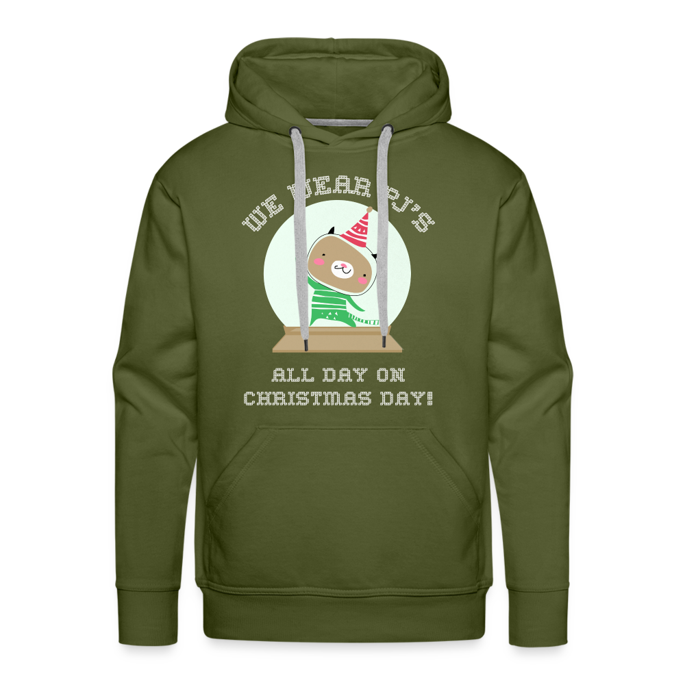 PJ'S Premium Hoodie - olive green