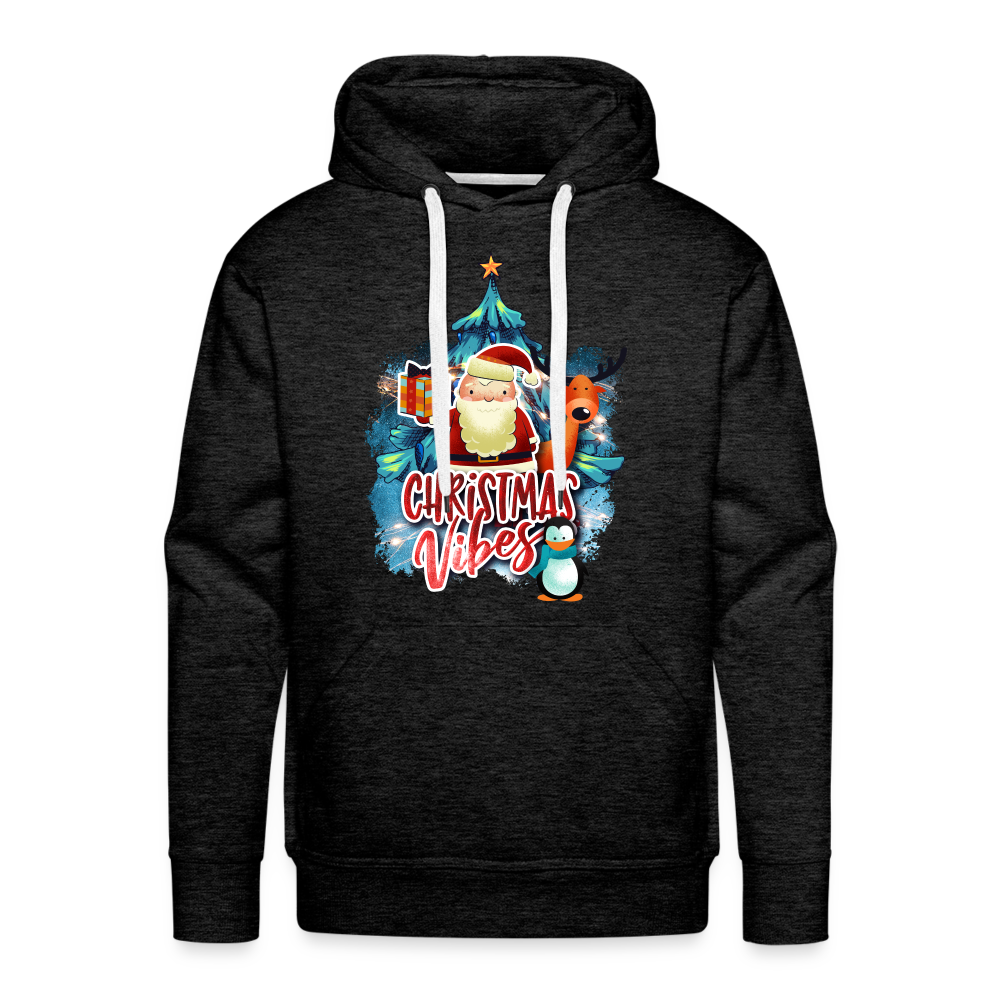 CHRISTMAS VIBES Premium Hoodie - charcoal grey