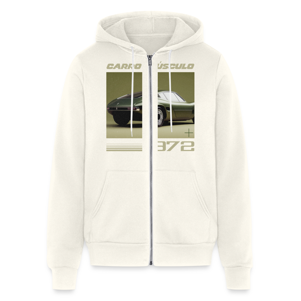 CARRO Full Zip Hoodie - vintage white