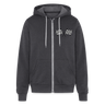 CARRO Full Zip Hoodie - charcoal grey