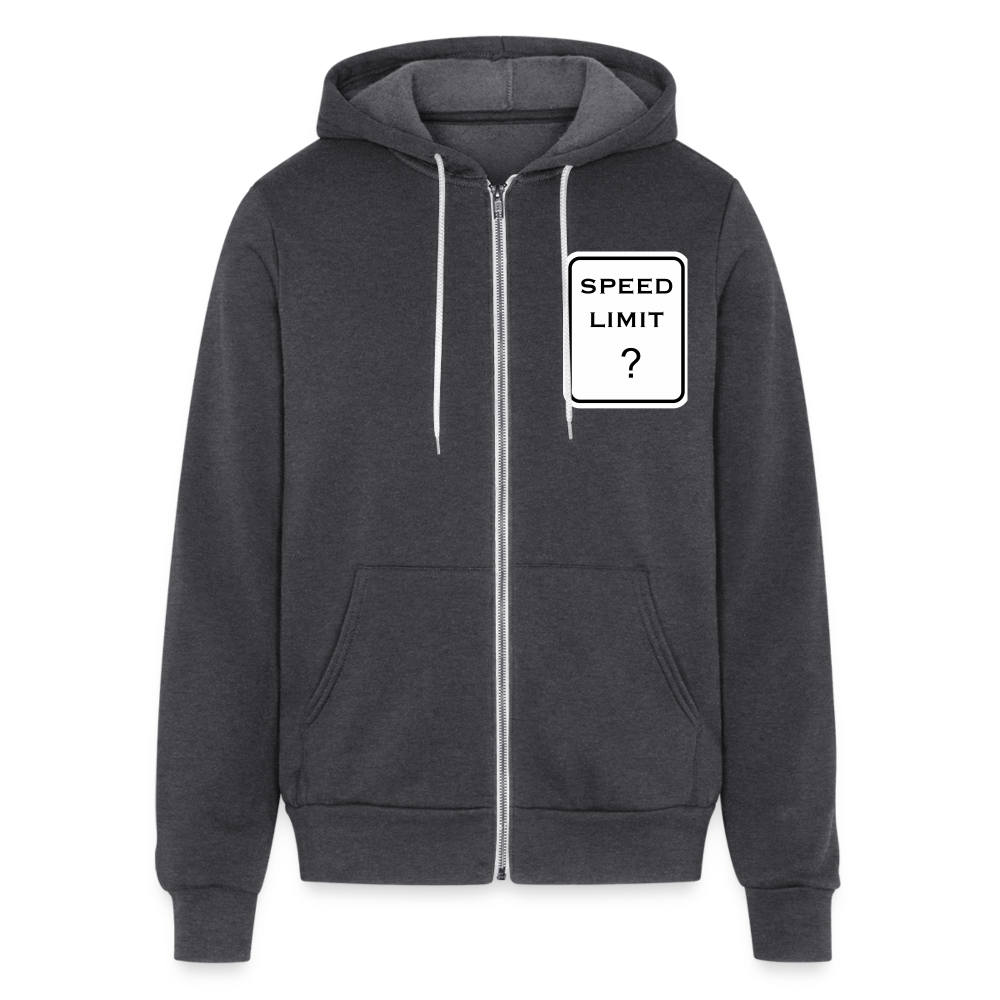 CARRERA Full Zip Hoodie - charcoal grey