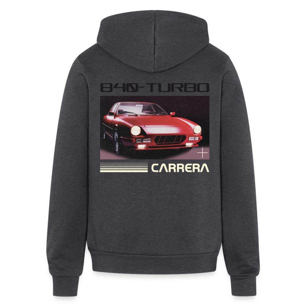 CARRERA Full Zip Hoodie - charcoal grey