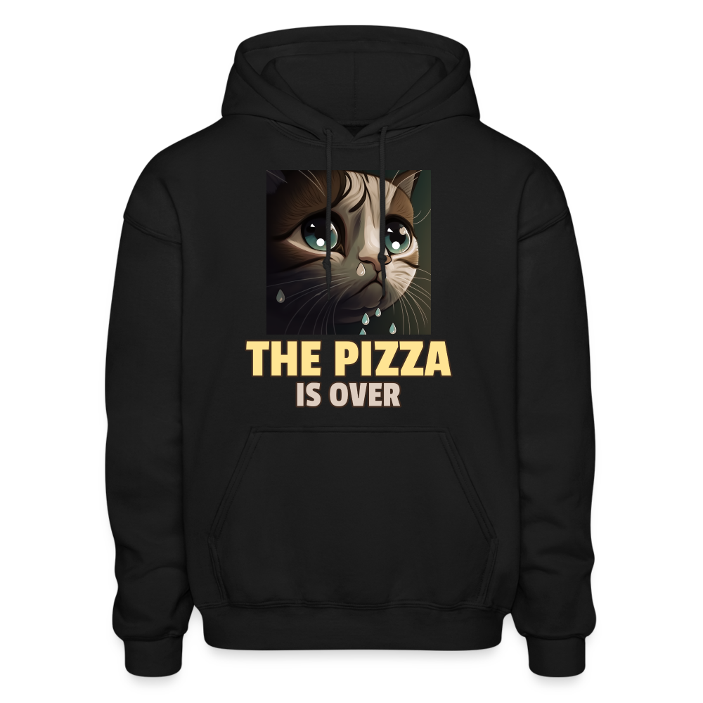 Gildan Heavy Blend Adult Hoodie THE PIZZA - black