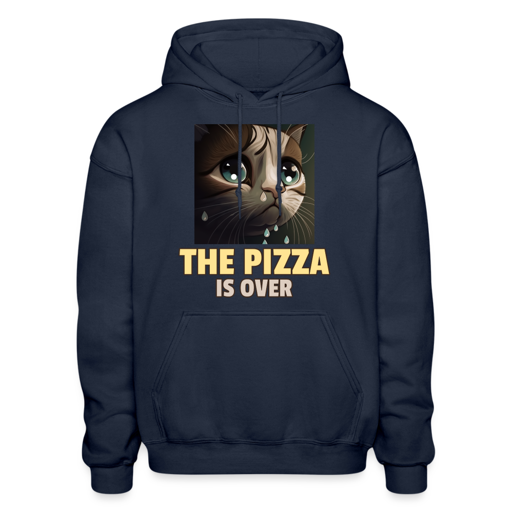 Gildan Heavy Blend Adult Hoodie THE PIZZA - navy