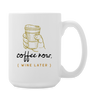 Coffee/Tea Mug 15 oz - white