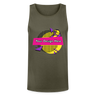 Unisex Tri-Blend Organic Tank - heather olive