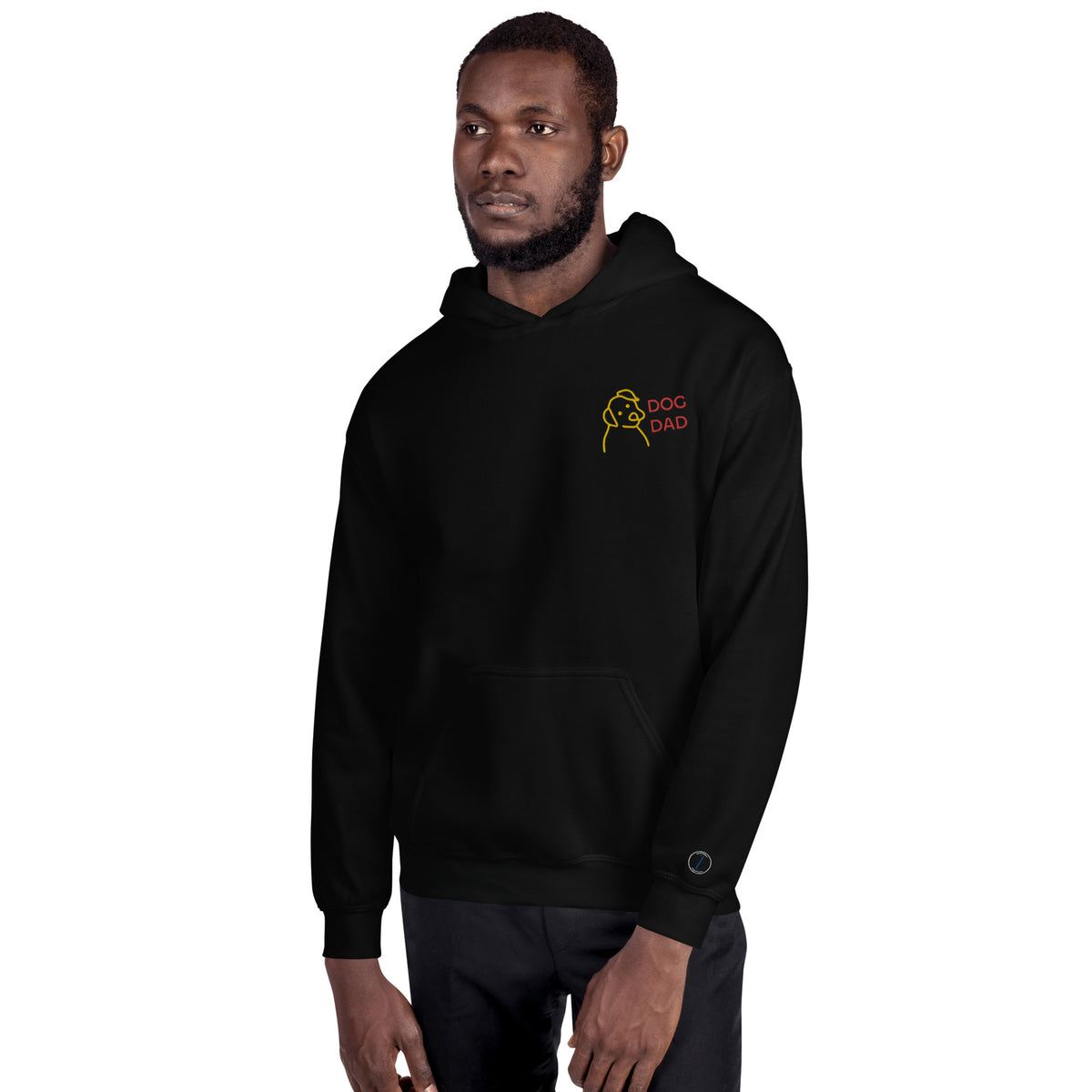 EMBROIDERED HEAVY BLEND PULLOVER HOODIE | GILDAN
