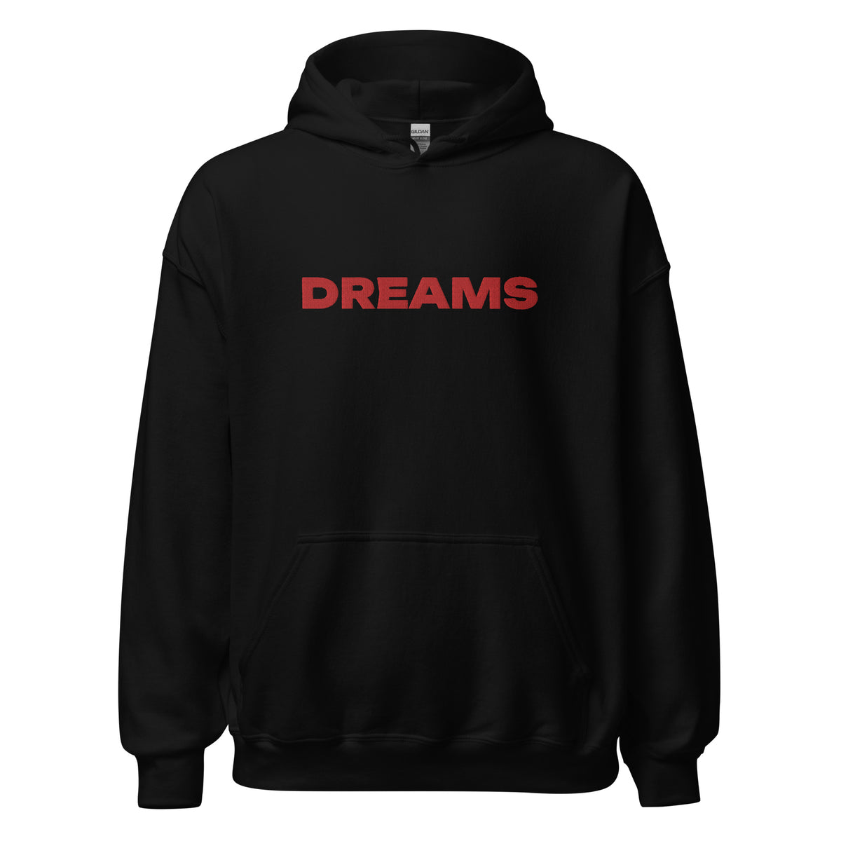 EMBROIDERED HEAVY BLEND PULLOVER HOODIE | GILDAN