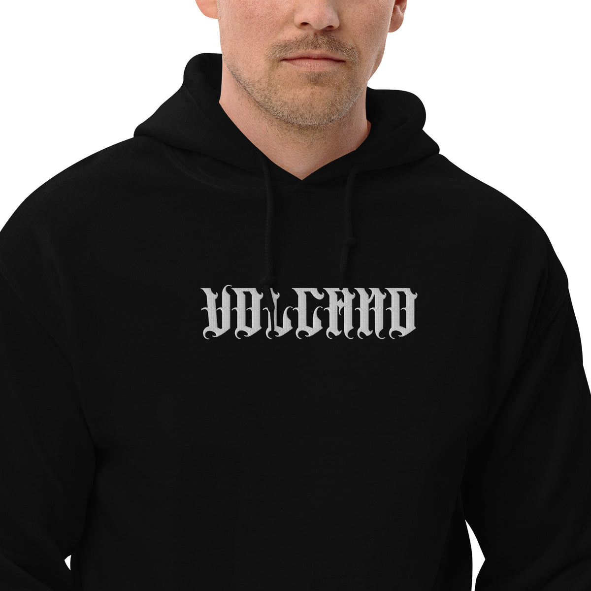 EMBROIDERED HEAVY BLEND PULLOVER HOODIE | GILDAN