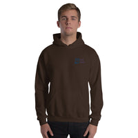 EMBROIDERED HEAVY BLEND PULLOVER HOODIE | GILDAN
