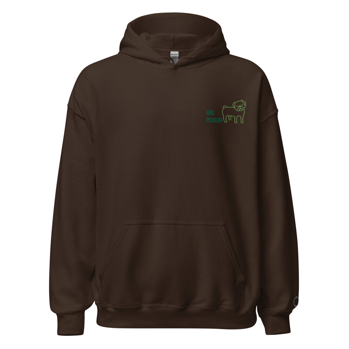 EMBROIDERED HEAVY BLEND PULLOVER HOODIE | GILDAN