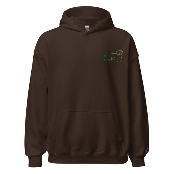 EMBROIDERED HEAVY BLEND PULLOVER HOODIE | GILDAN