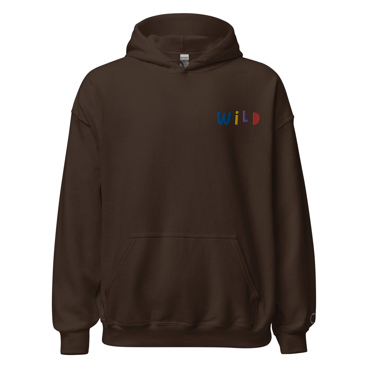 EMBROIDERED HEAVY BLEND PULLOVER HOODIE | GILDAN