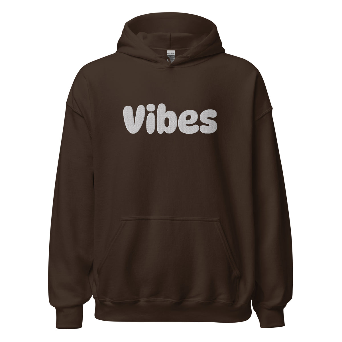 EMBROIDERED HEAVY BLEND PULLOVER HOODIE | GILDAN
