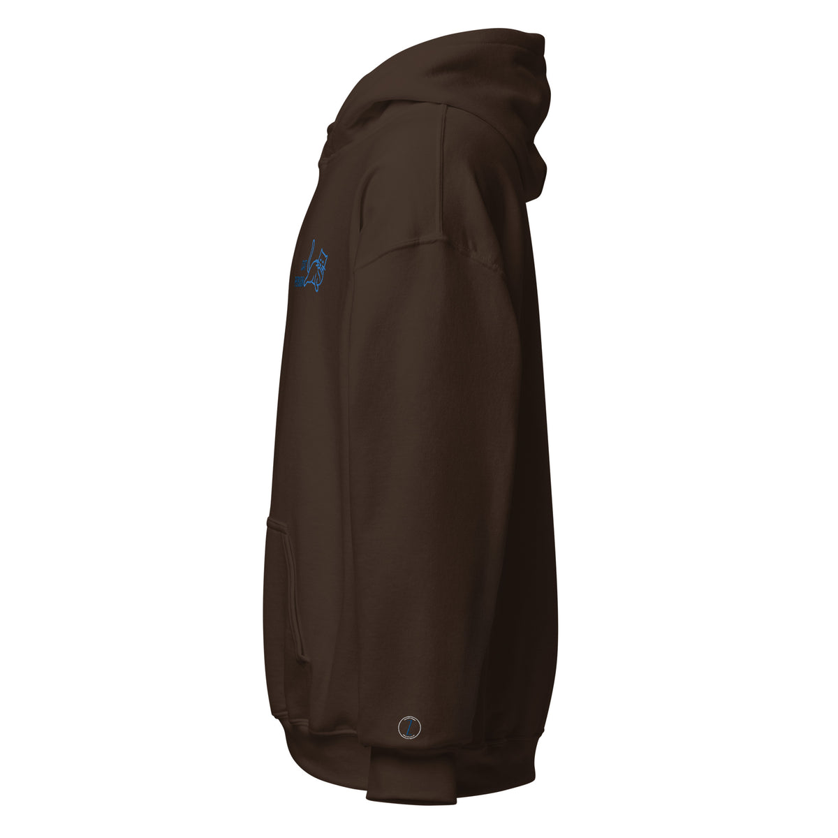 EMBROIDERED HEAVY BLEND PULLOVER HOODIE | GILDAN