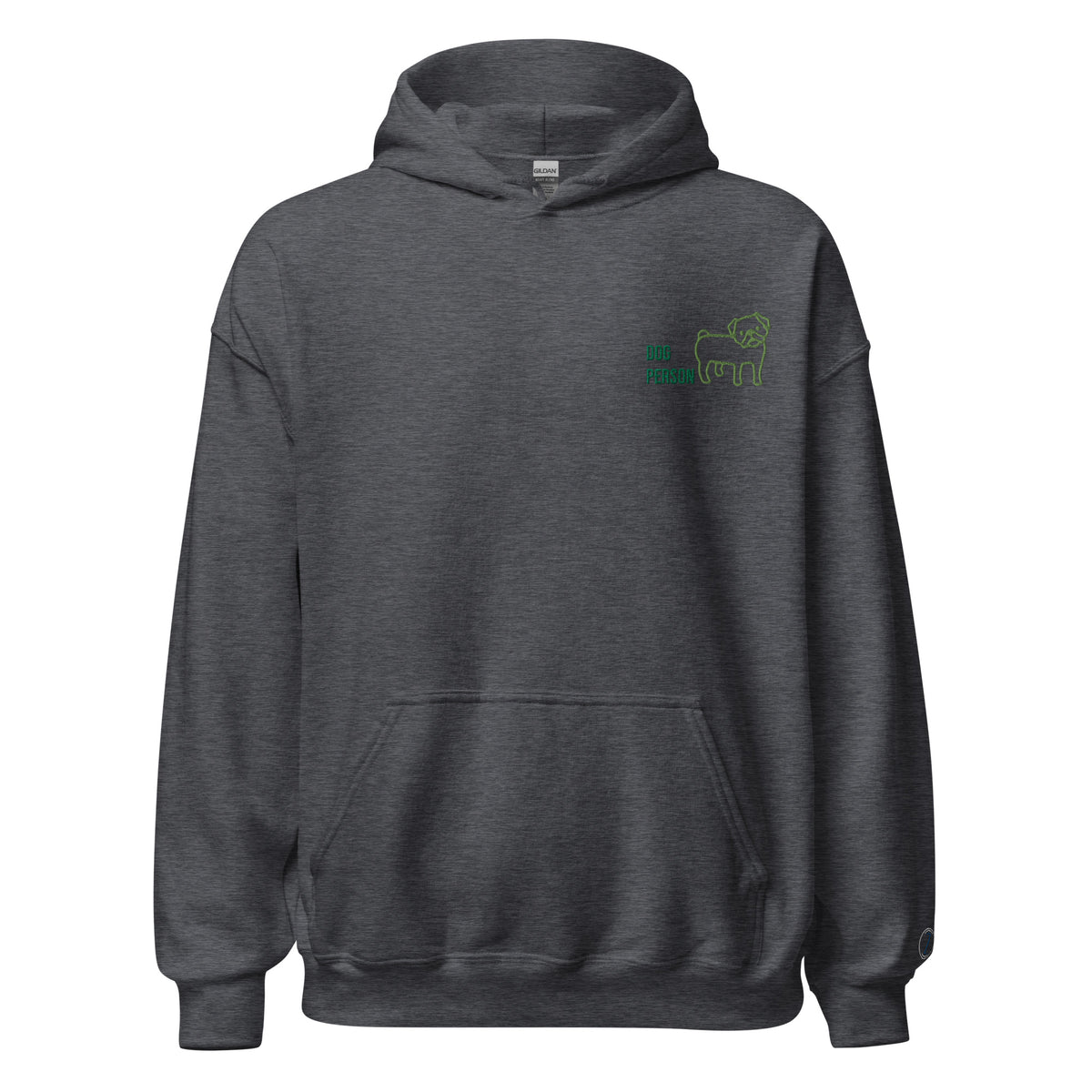 EMBROIDERED HEAVY BLEND PULLOVER HOODIE | GILDAN
