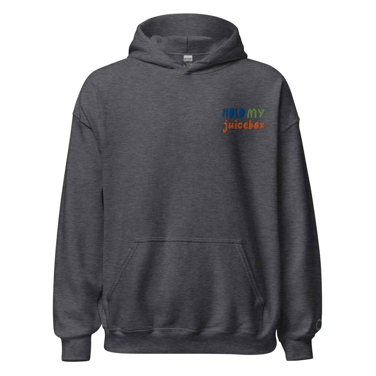 EMBROIDERED HEAVY BLEND PULLOVER HOODIE | GILDAN