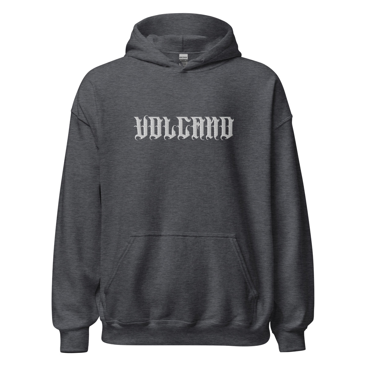 EMBROIDERED HEAVY BLEND PULLOVER HOODIE | GILDAN