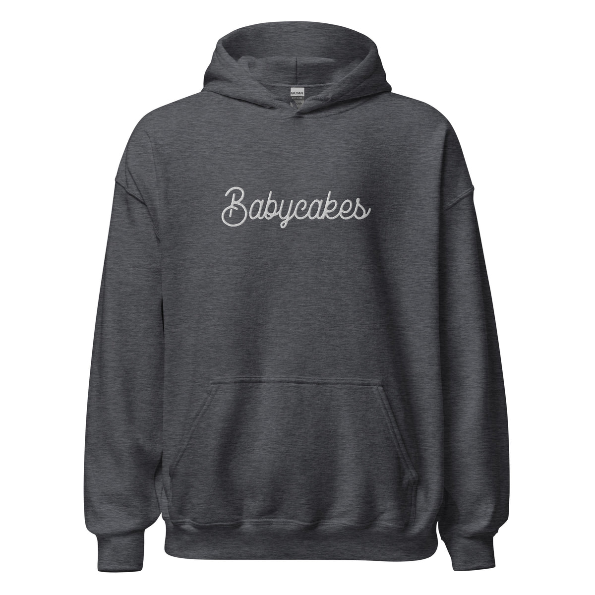 EMBROIDERED HEAVY BLEND PULLOVER HOODIE | GILDAN